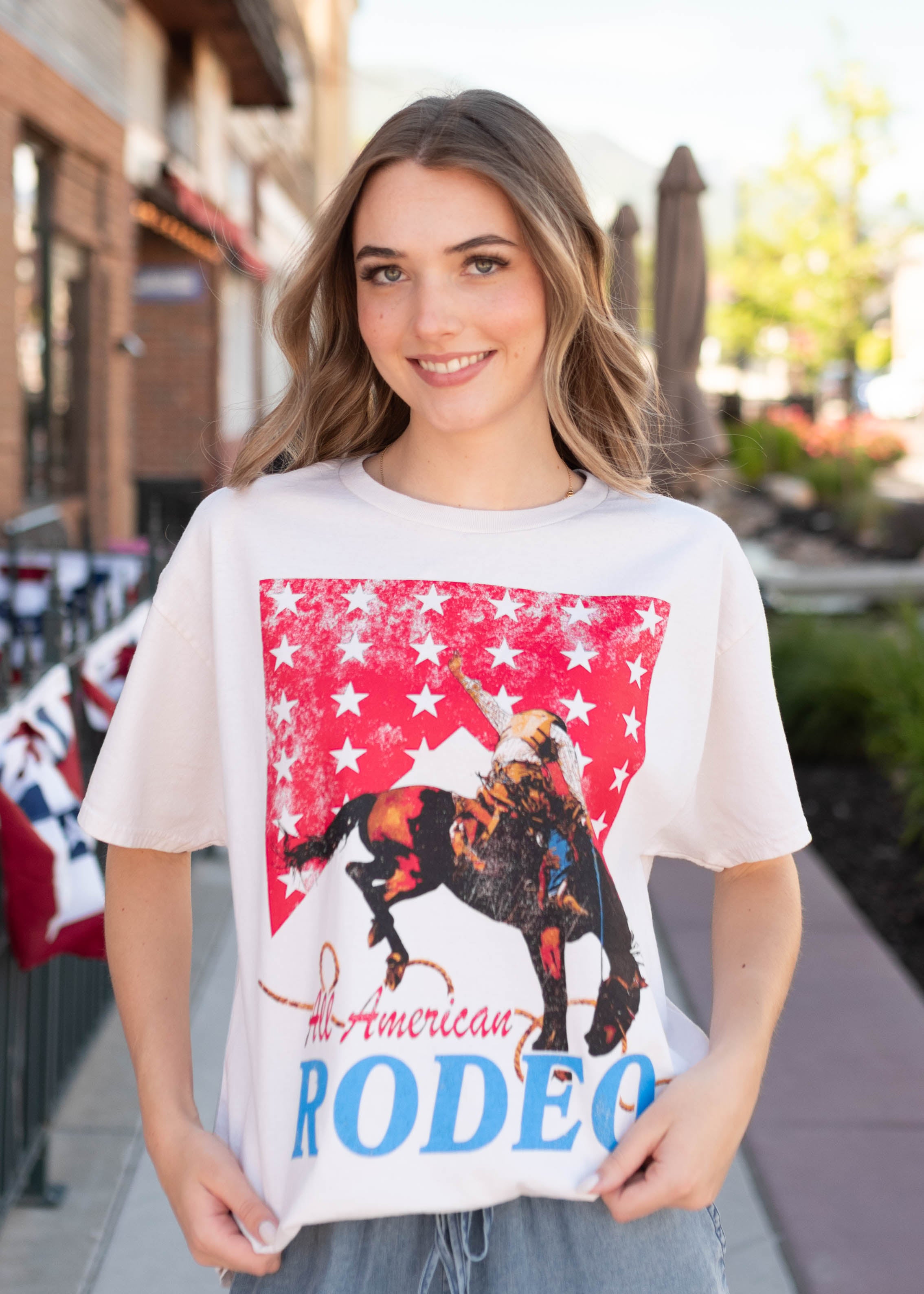All American Rodeo Graphic Tee | Lena Layne