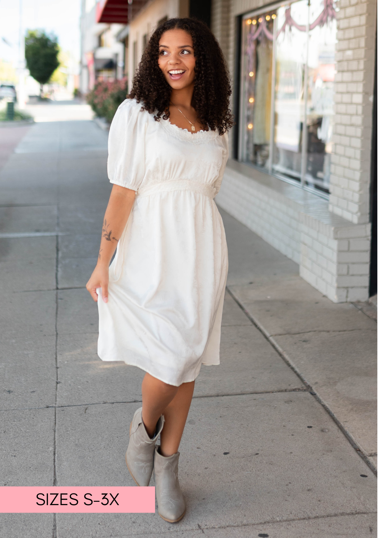 ivory lace mini dress Heather Patterned 120421 this piece brings a Color:Black/Pearl How to Choose a