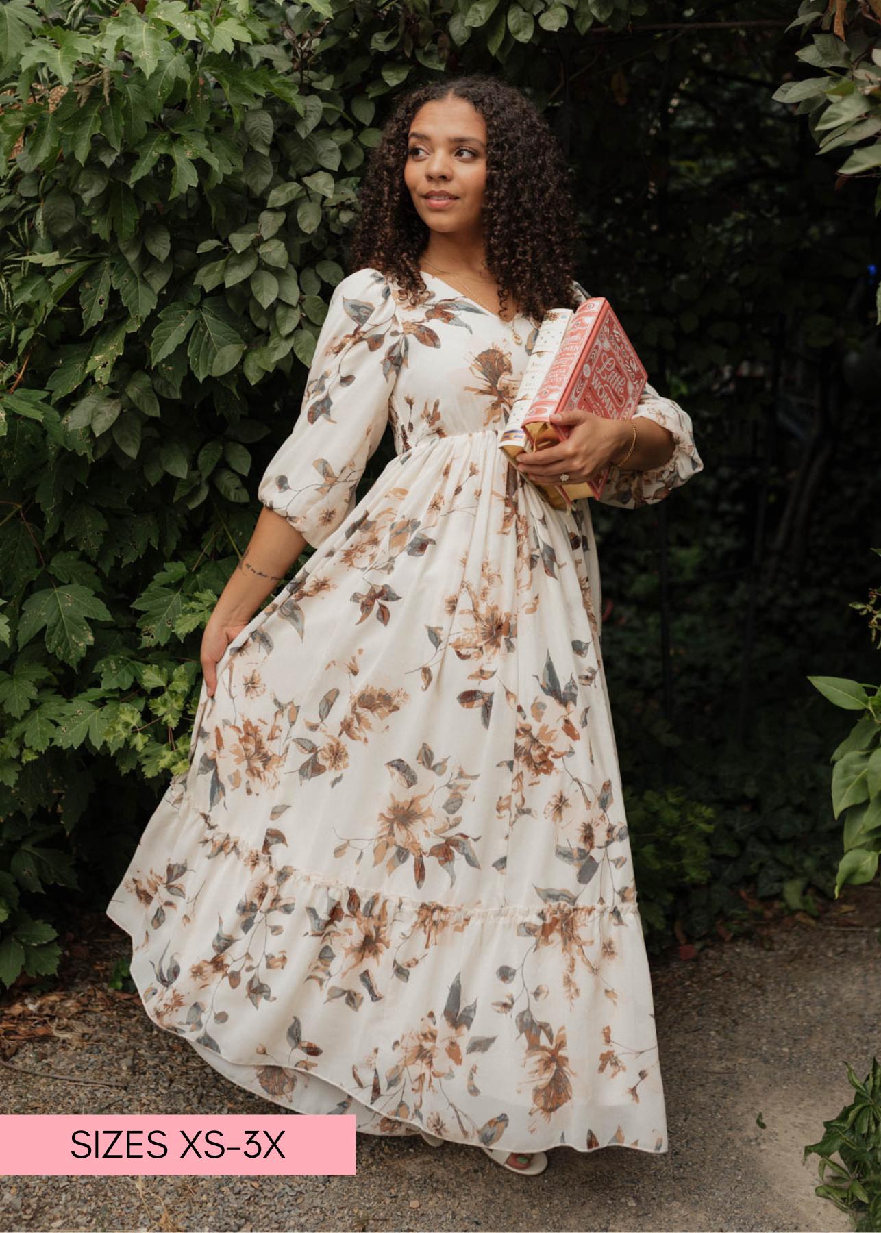 Aoife Dress - Soft Pink Floral main image 0