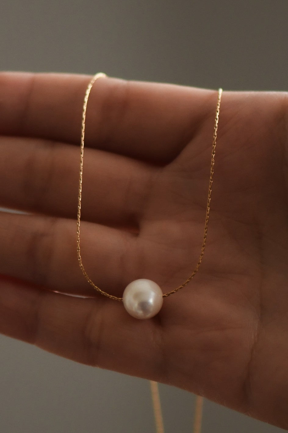 Teagan 18K Pearl Necklace