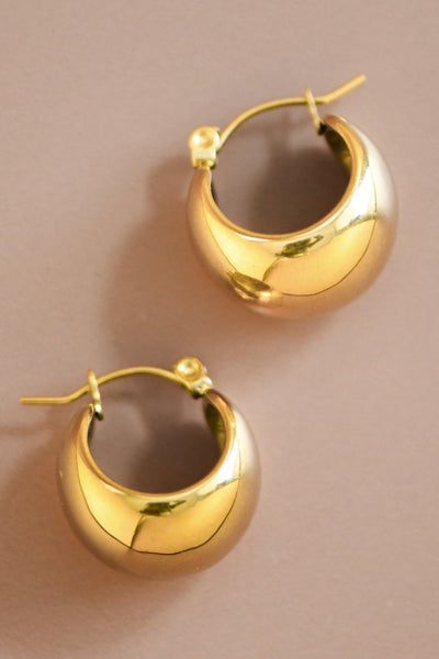 Taylor 18K Hoop Earrings