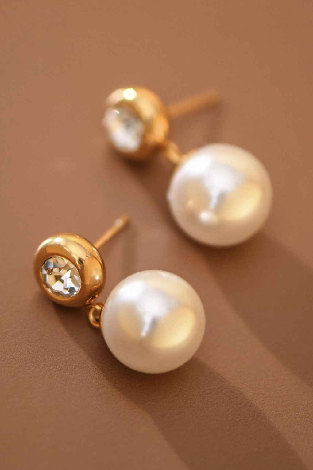 Brooke 18K Pearl Drop Earrings