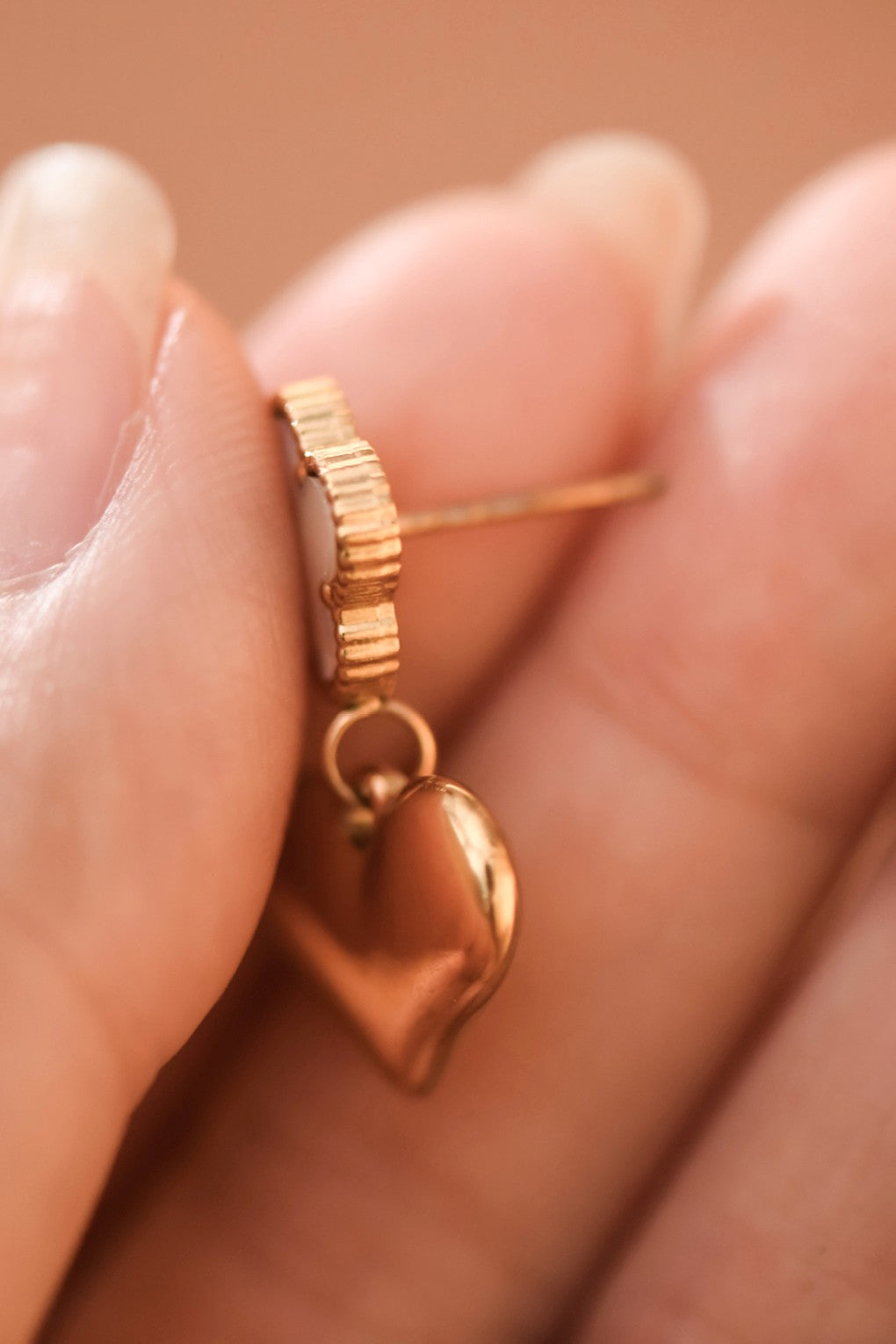 Khloe 18K Clover Drop Earrings