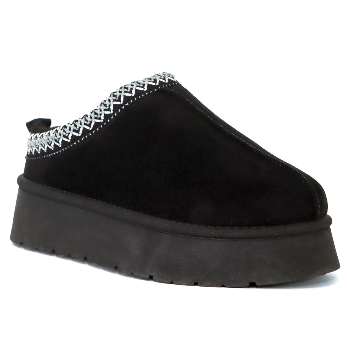 Rylee Black Platform Clogs