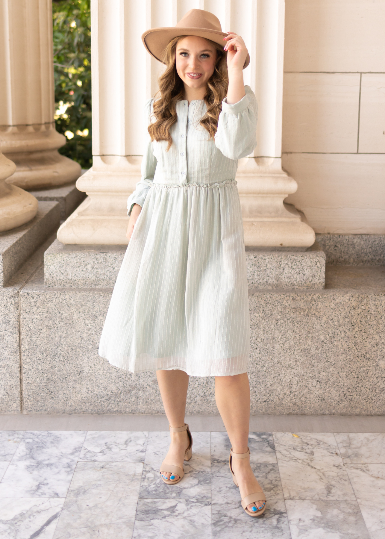 Sage dress