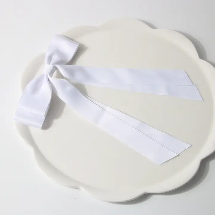 Remi White Bow