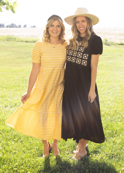 Adrianna Black Dress