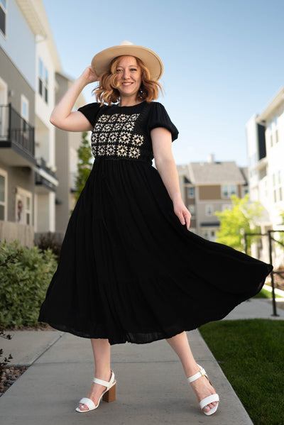 Adrianna Black Dress
