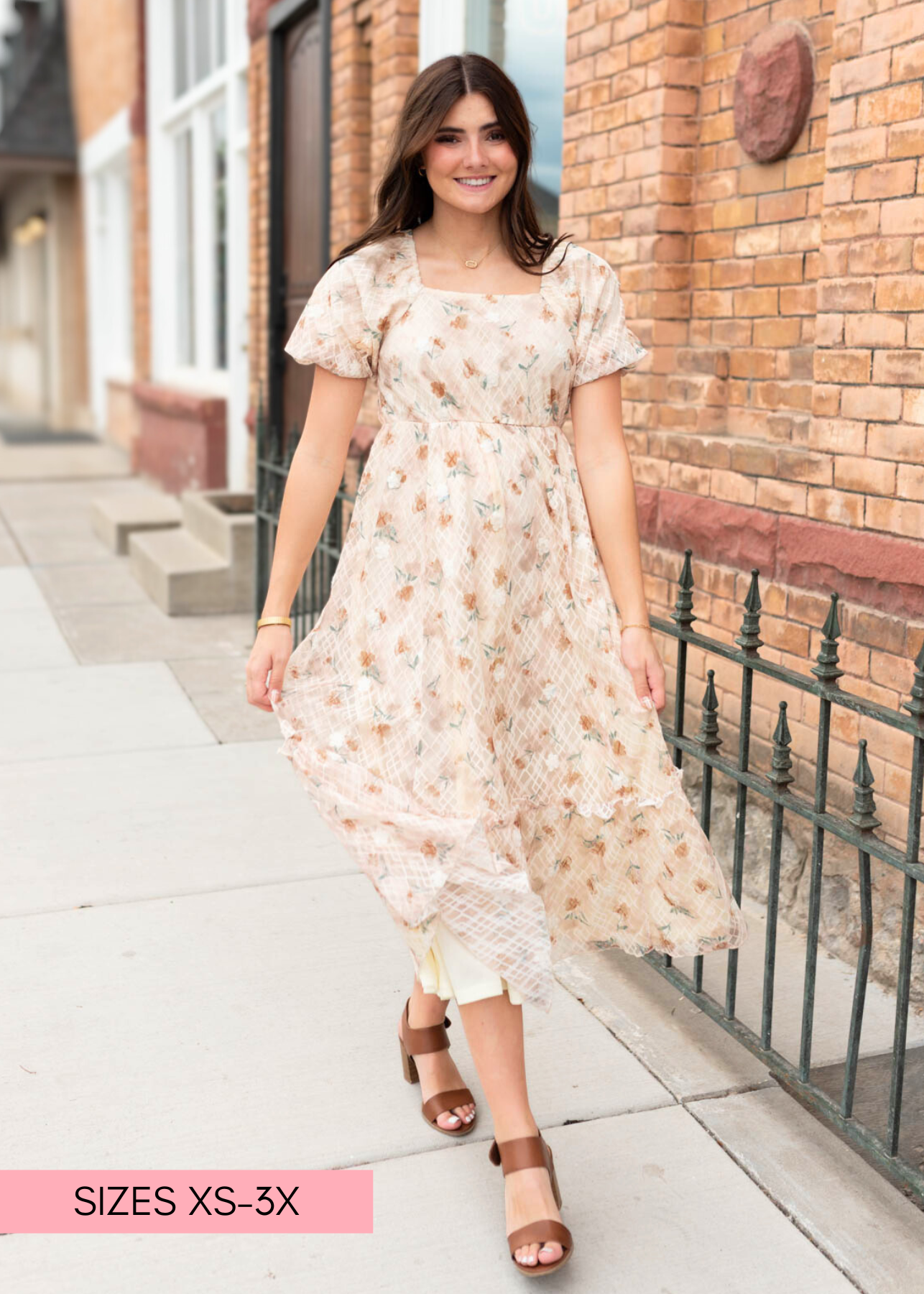 Alina Floral Lace Dress