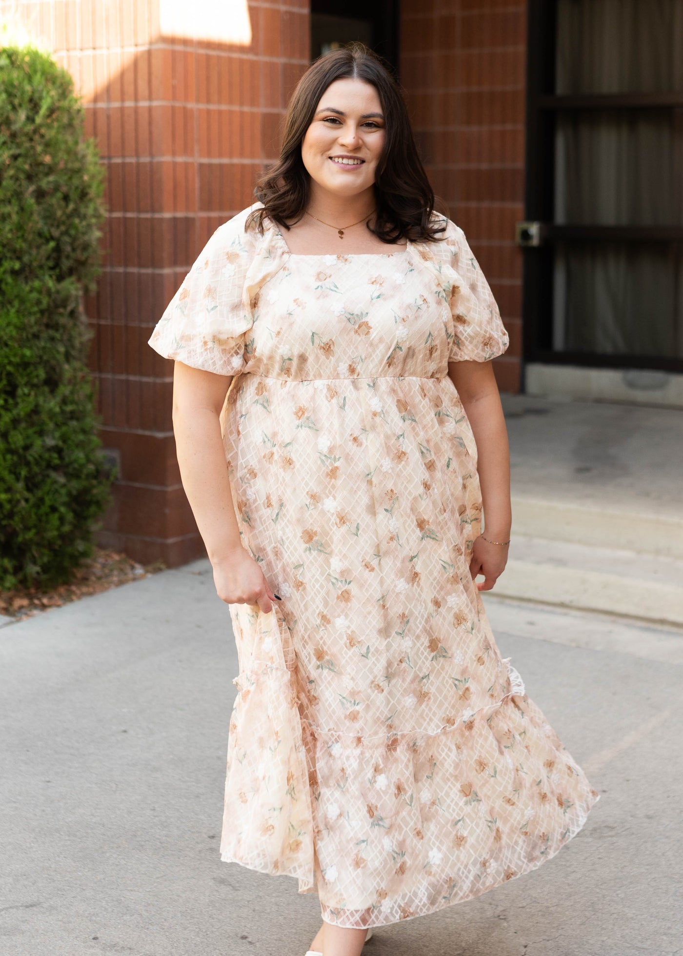 Alina Floral Lace Dress