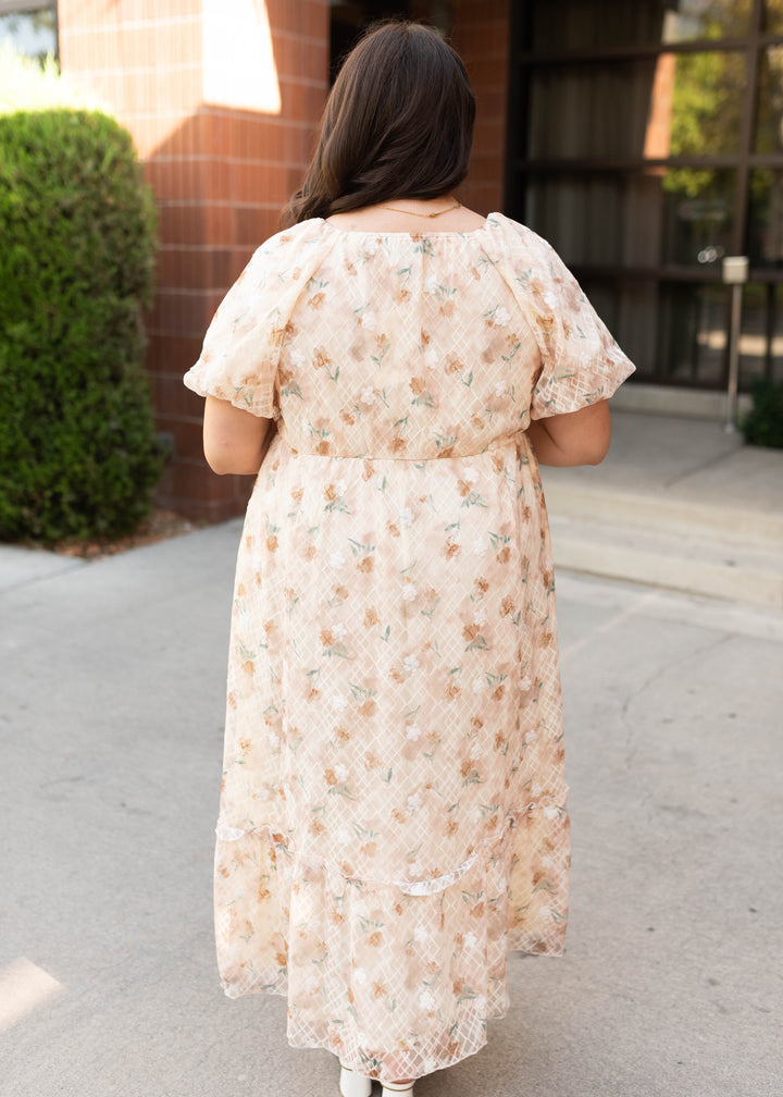 Alina Floral Lace Dress - Romantic Lace Dress