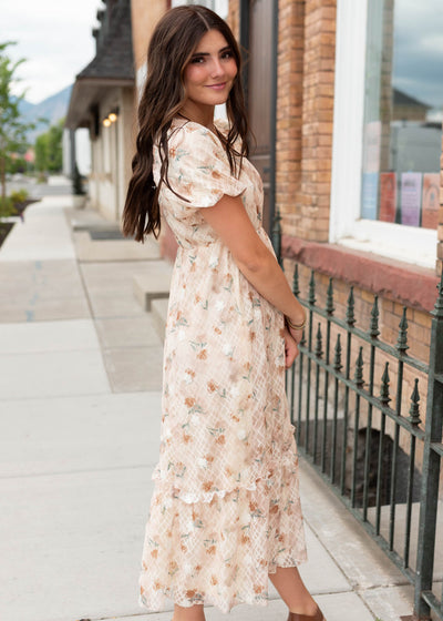 Alina Floral Lace Dress