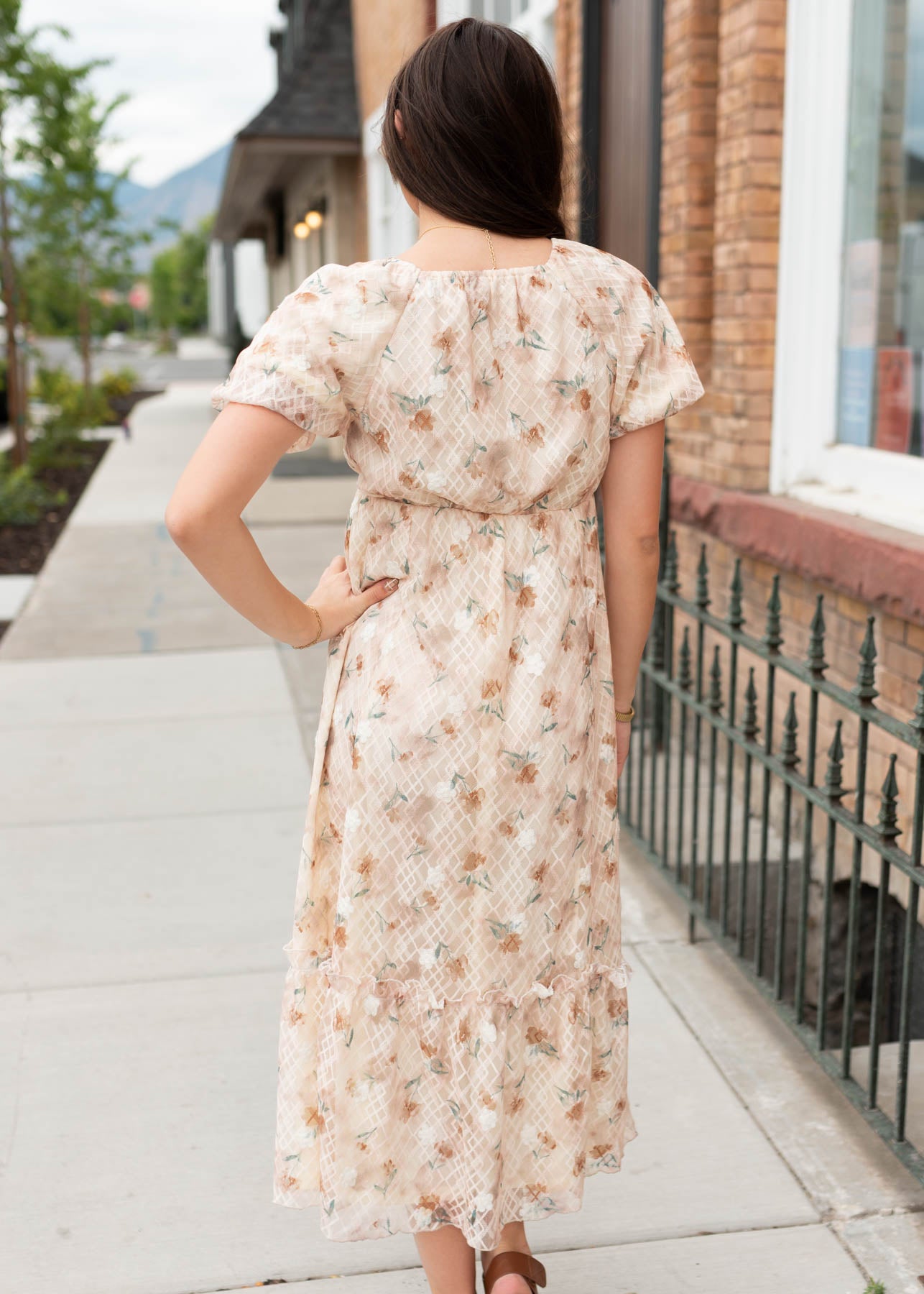 Alina Floral Lace Dress