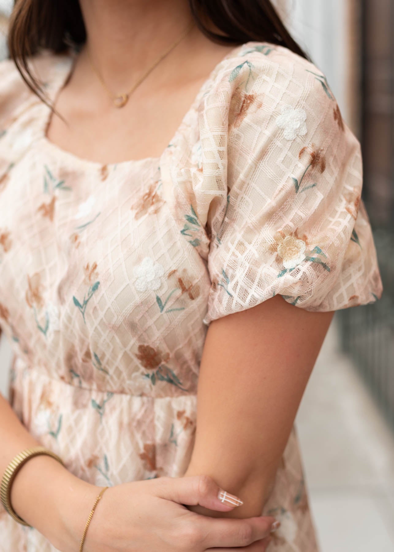 Alina Floral Lace Dress