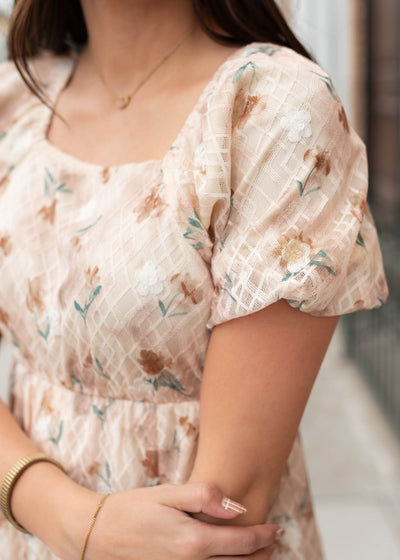 Alina Floral Lace Dress