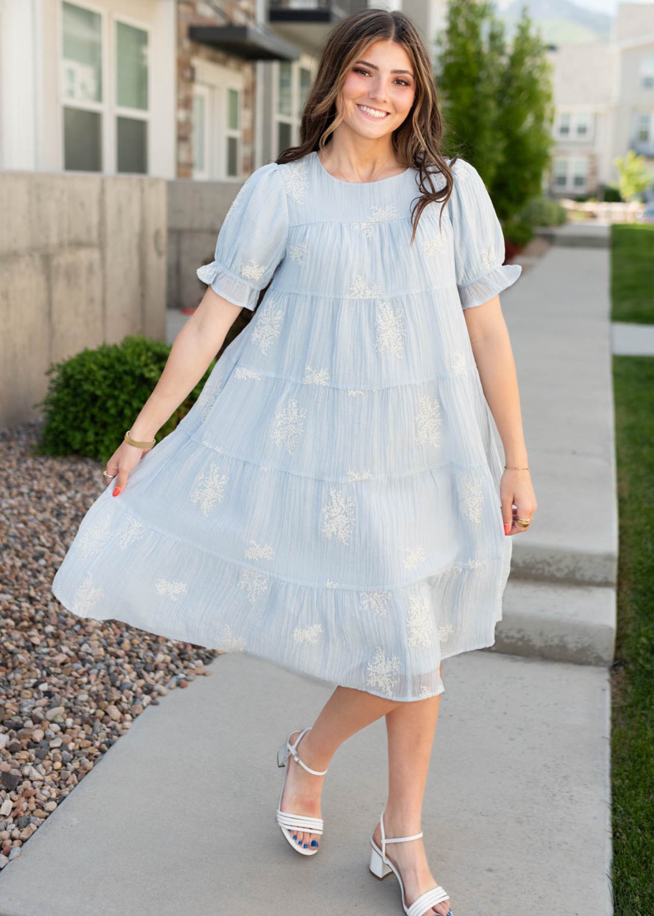 Soft Blue dress