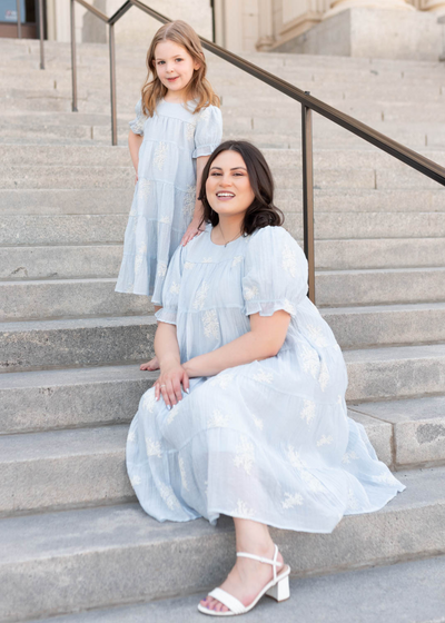 Amiri Soft Blue Dress