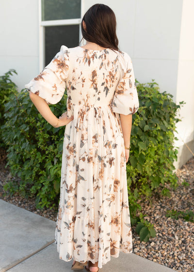 Arielle Soft Pink Floral Dress