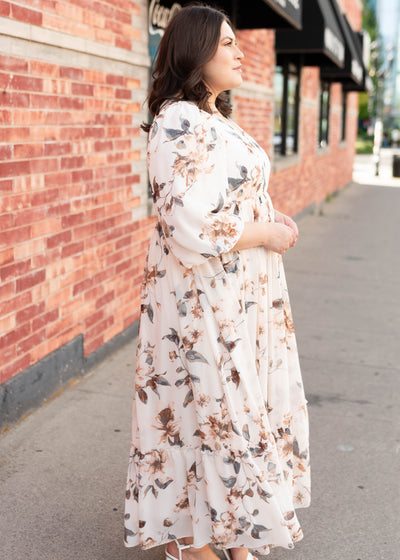 Arielle Soft Pink Floral Dress