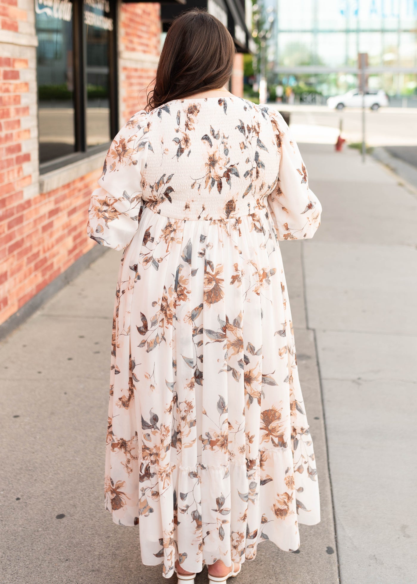 Arielle Soft Pink Floral Dress