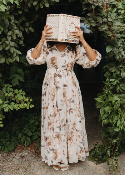 Arielle Soft Pink Floral Dress