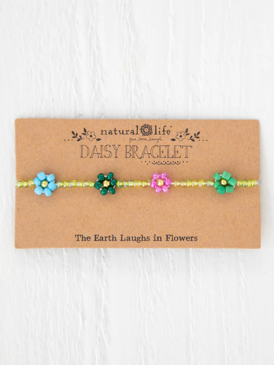 Daisy Green Bracelet