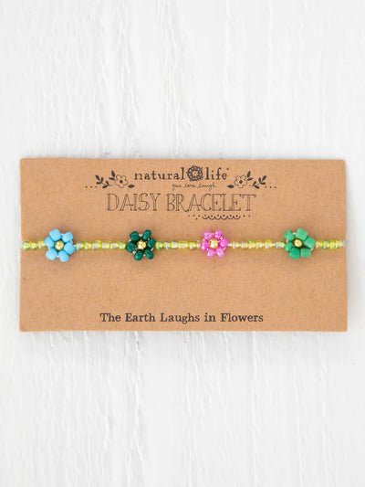 Daisy Green Bracelet