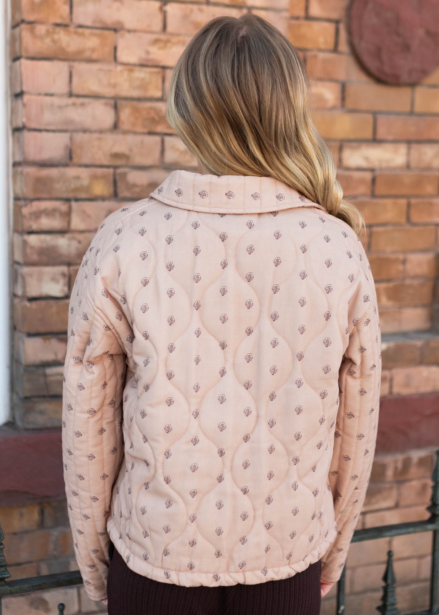 Bailey Taupe Floral Jacket