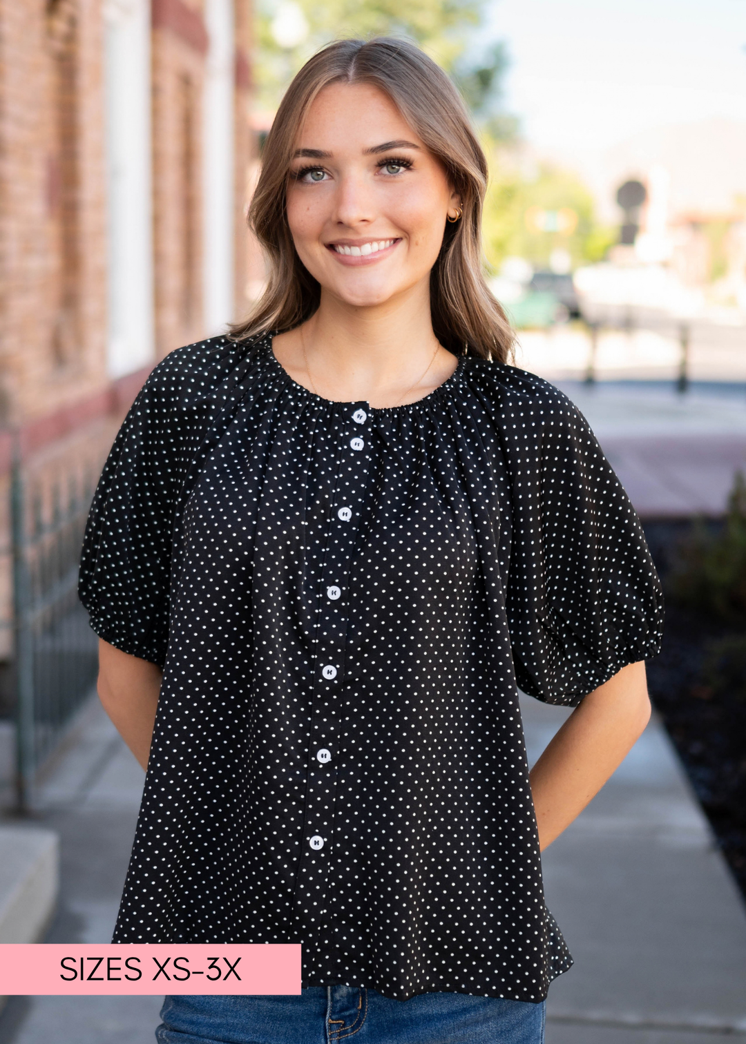 Plus Size Tops — Blouses, Tees & More 1X–3X | Lena Layne