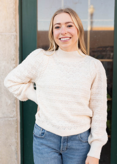 Celestia Cream Puff Sweater