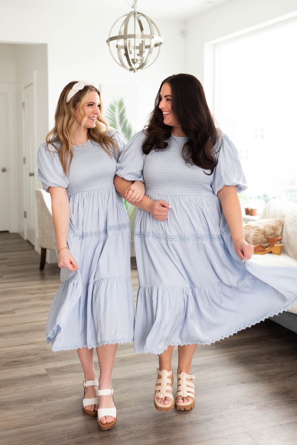 Leilani Light Blue Dress