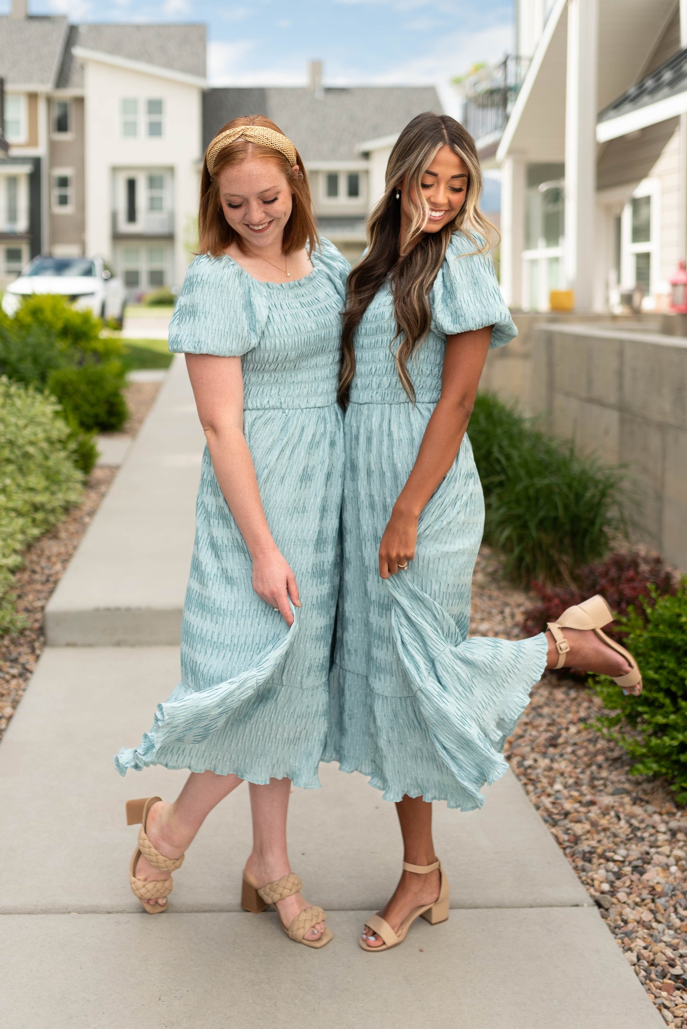 Fiona Seafoam Dress