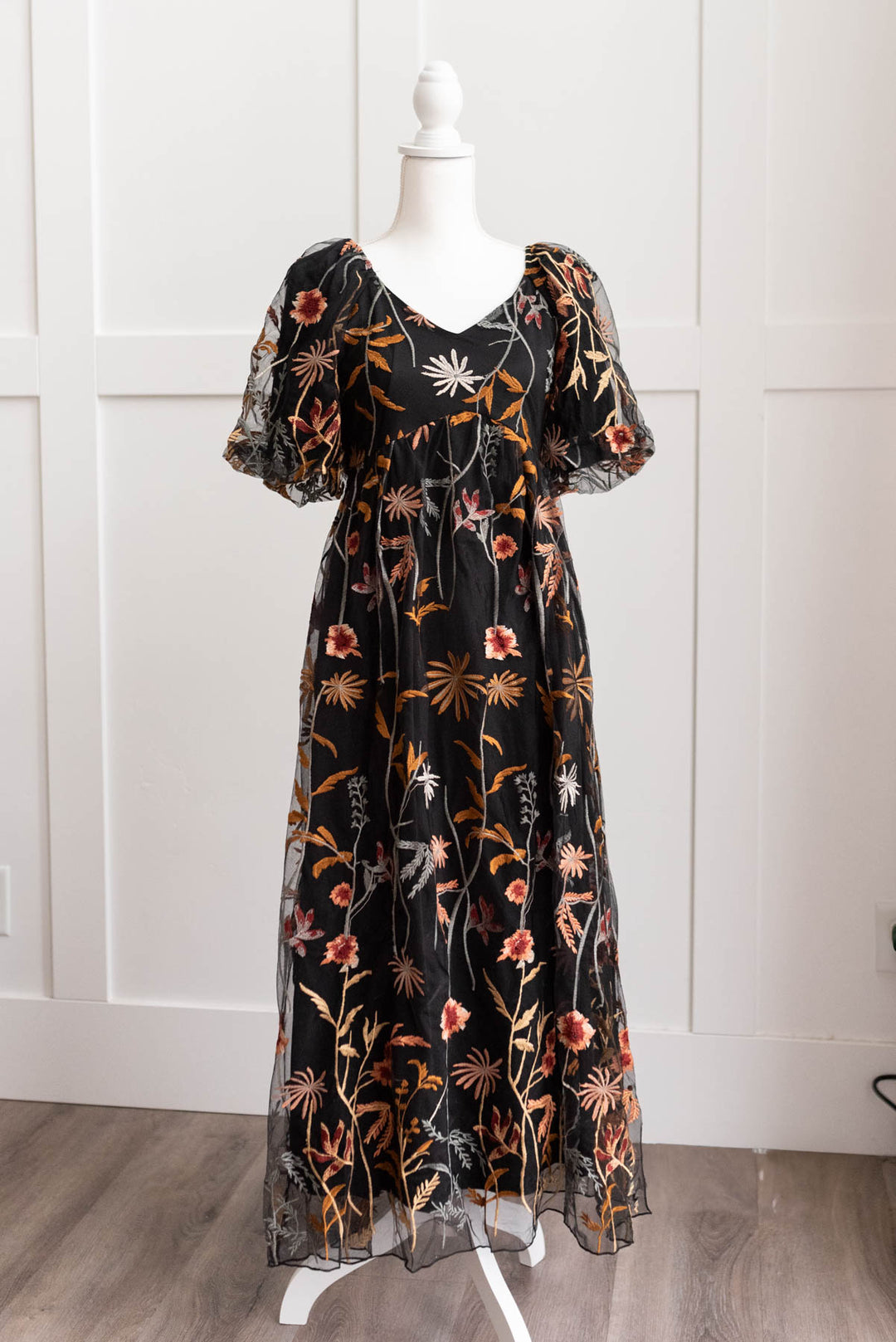 Nicola Black Embroidered Dress Polagram Lena Layne Nicola Black Embroidered Dress Polagram Lena Layne