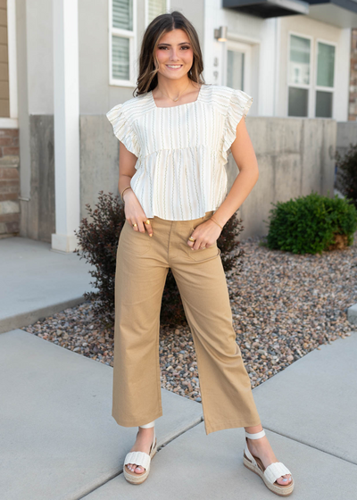 Daisy Khaki Pants