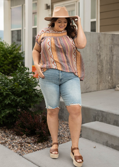 Plus size multi top