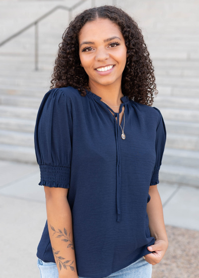 Navy Top