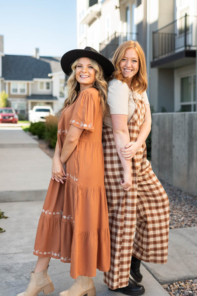 Eris Caramel Dress