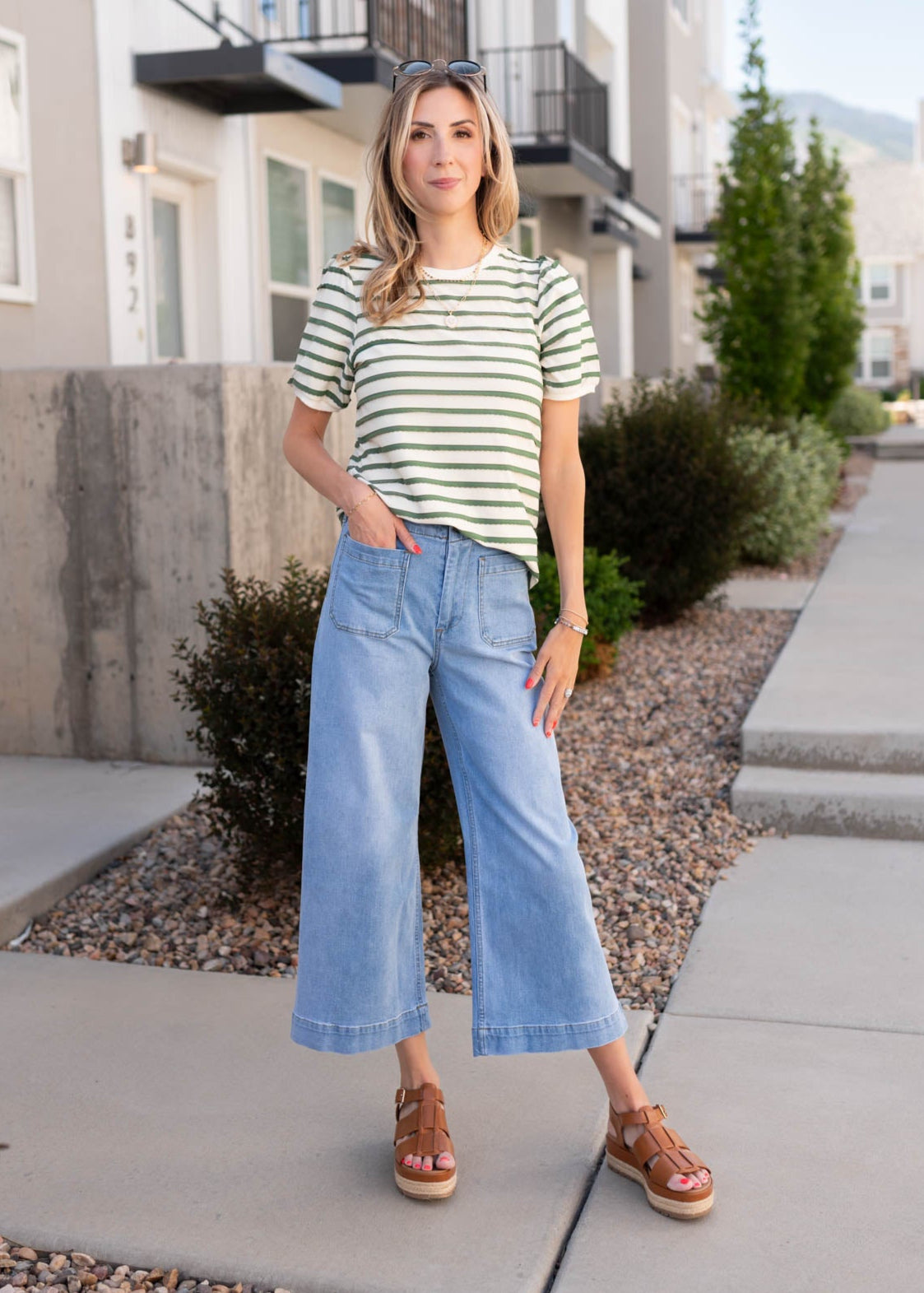 Evalie Denim Pants