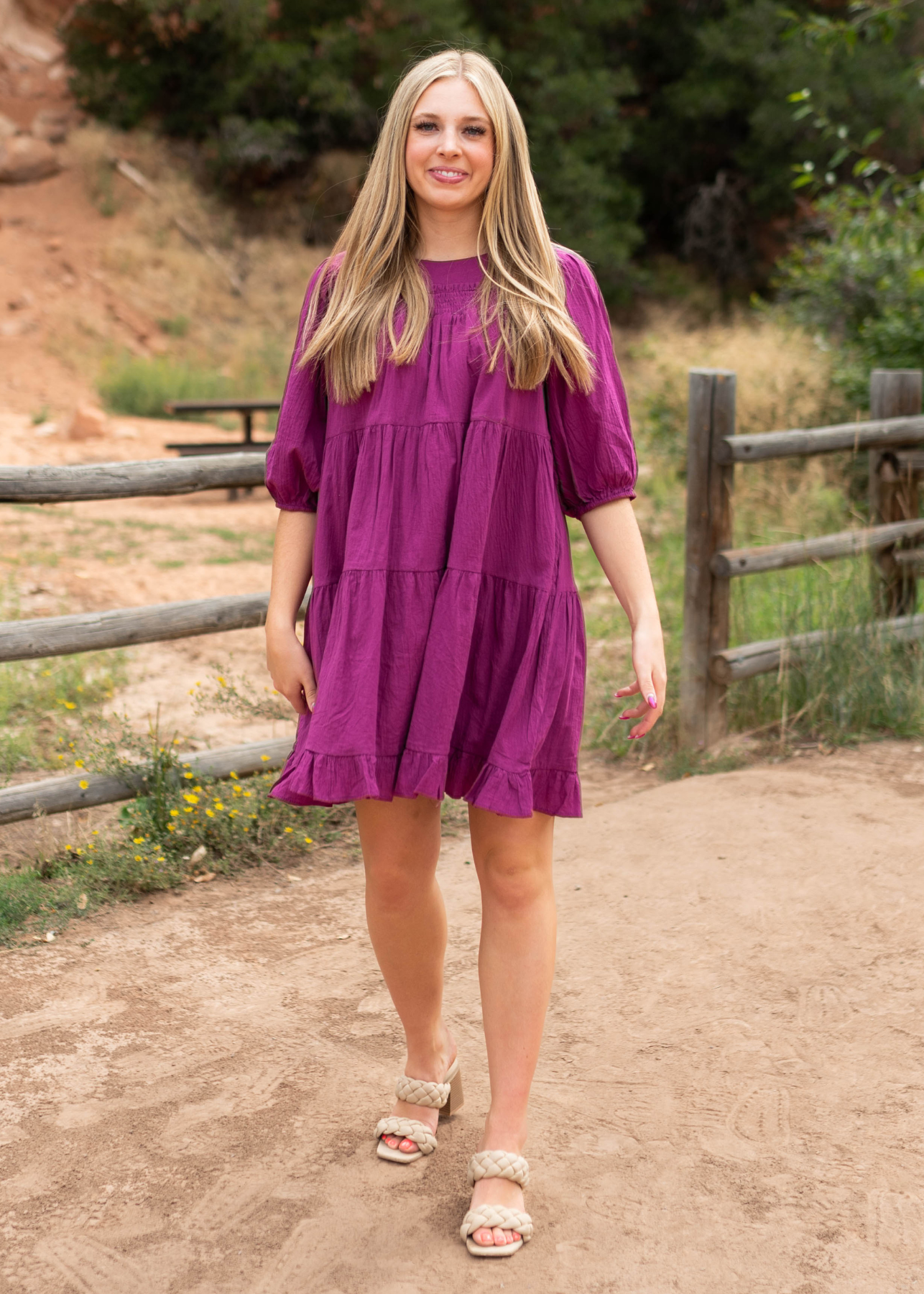 Berry dress