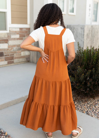 Back view of the toffe overall dress