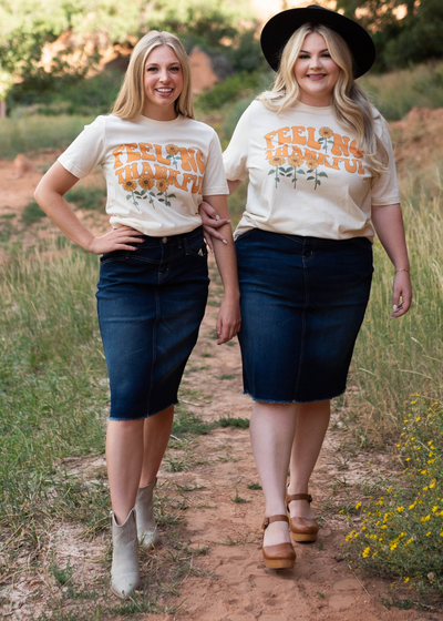 Feeling Thankful Ivory Tee