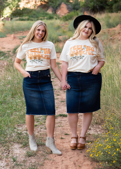 Feeling Thankful Ivory Tee