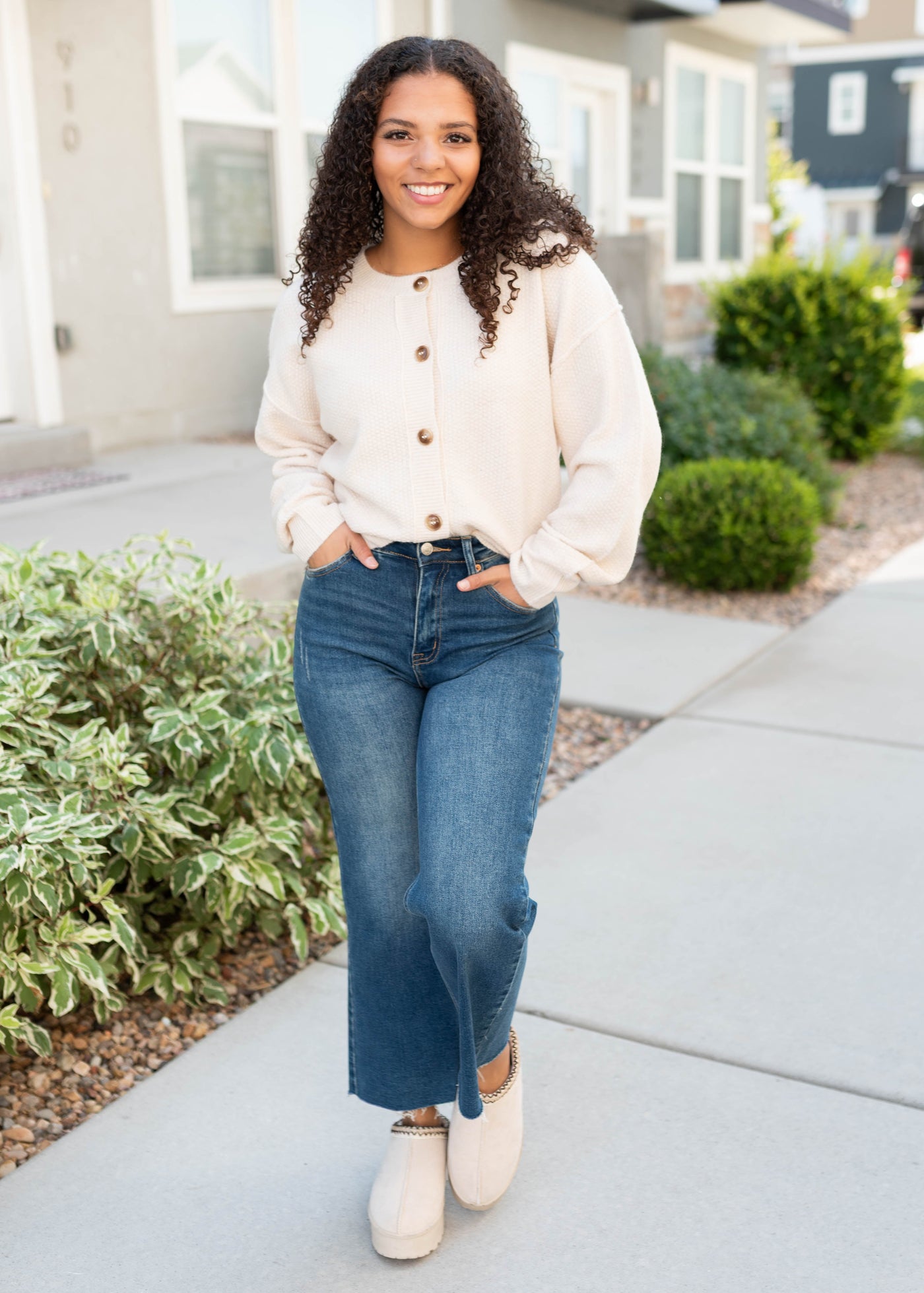 Gracie Ivory Cardigan