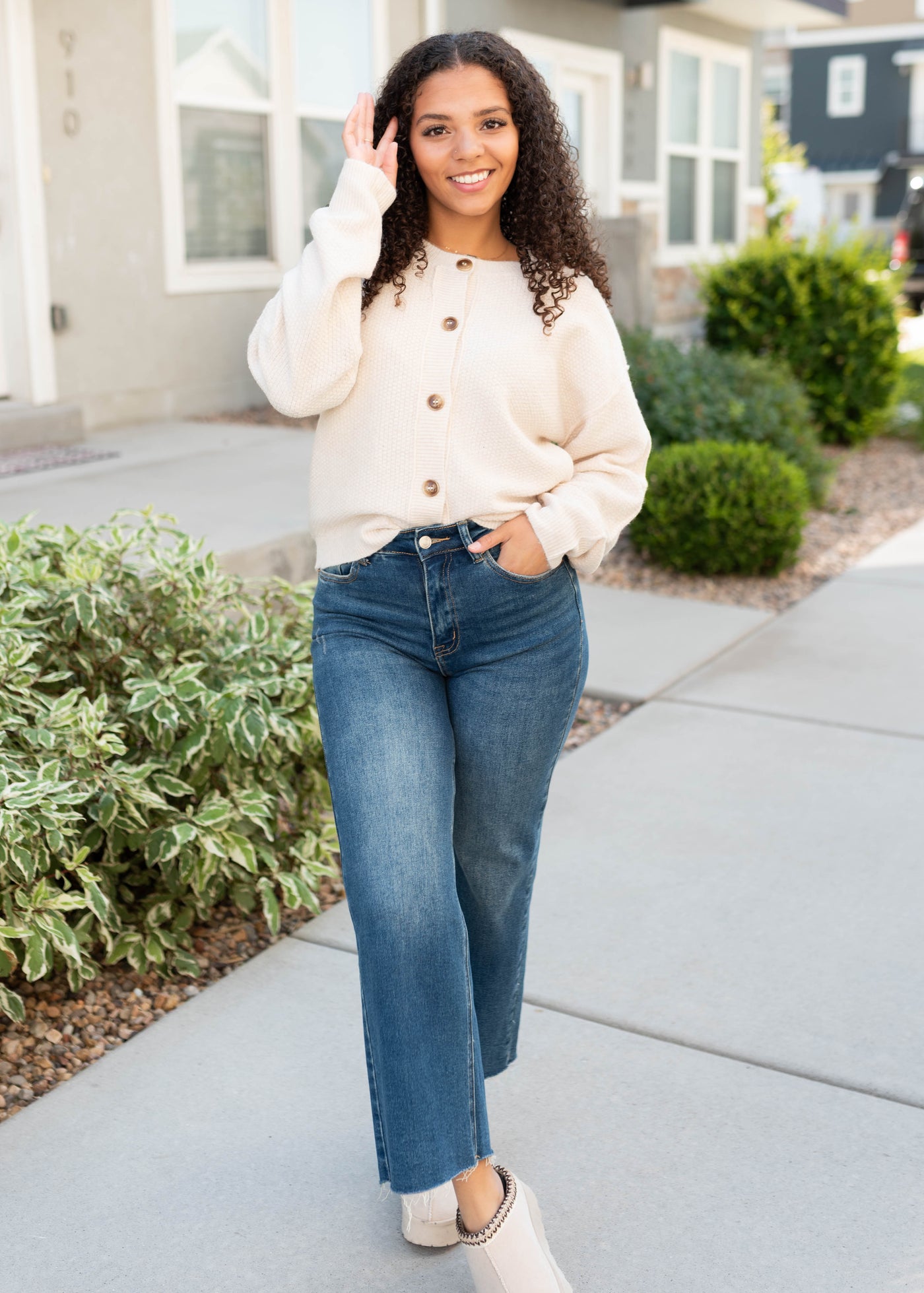 Gracie Ivory Cardigan