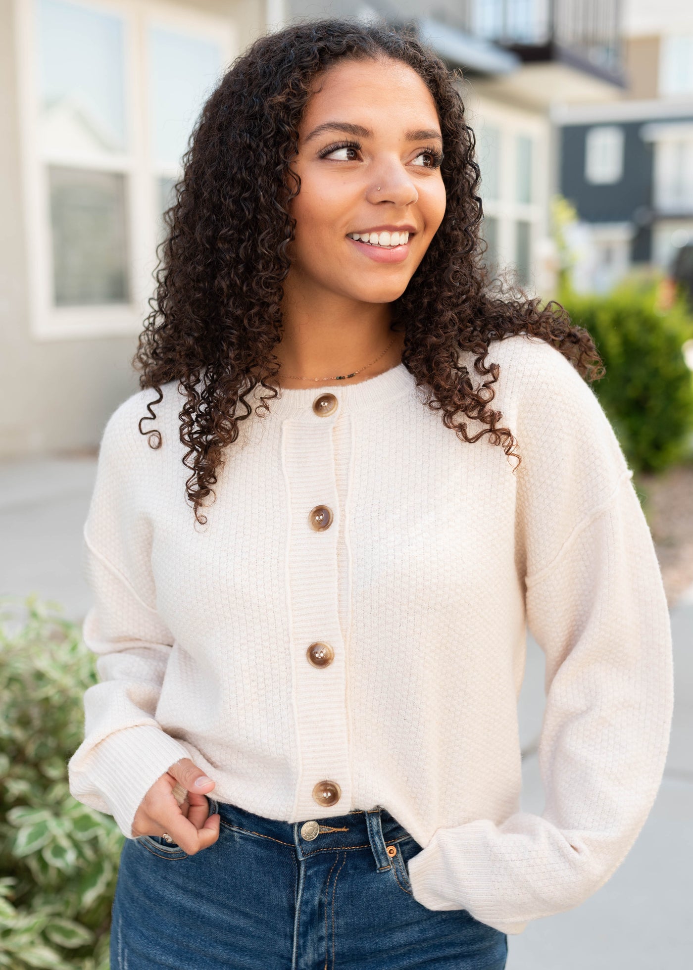 Gracie Ivory Cardigan