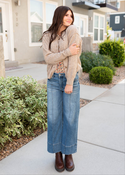 Gracie Taupe Cardigan