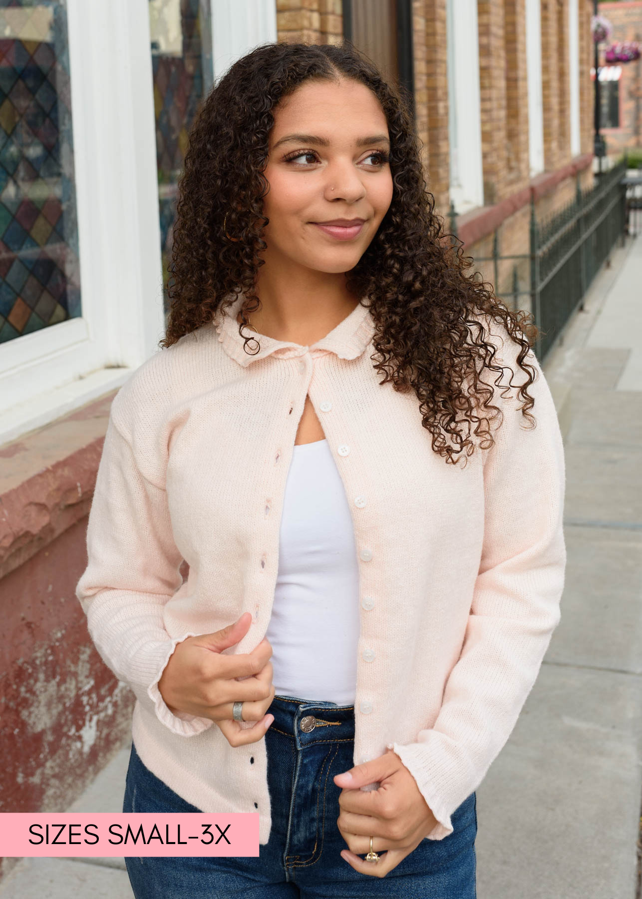 Hadlee Light Pink Cardigan