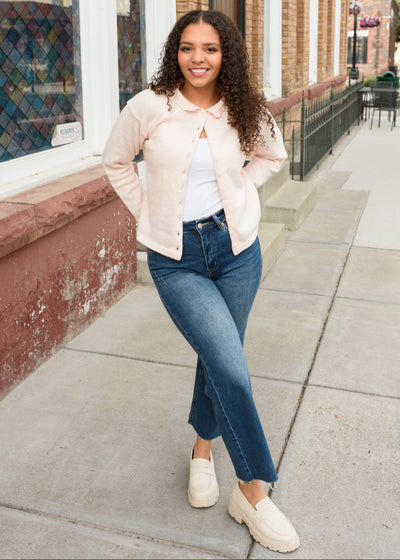 Hadlee Light Pink Cardigan