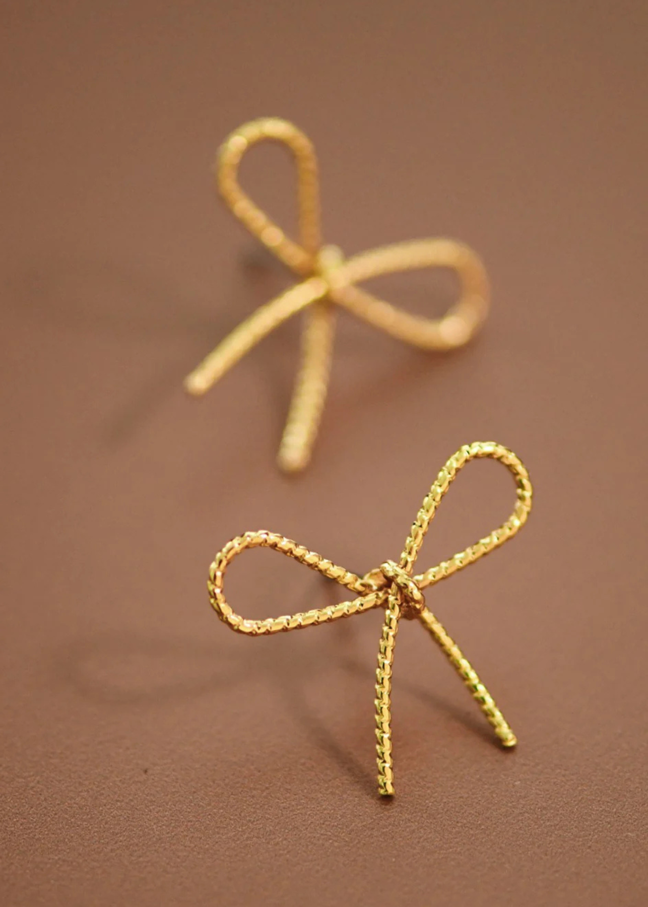 Hadley Bow Stud Earrings