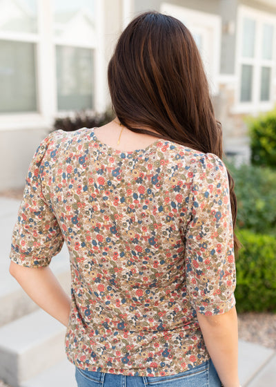 Hailee Cream Floral Top